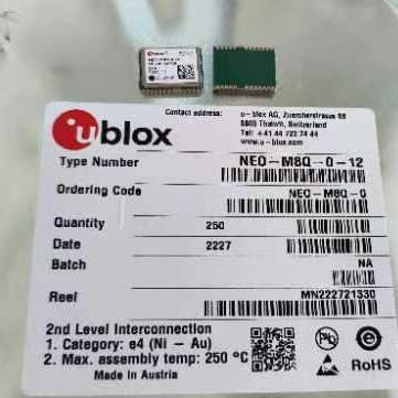 Quality 2.7V - 3.6V Wireless GPS Module  NEO-M8 Series NEO-M8Q-0-12 for sale