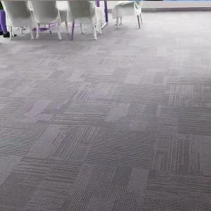 China Airport Square Modular Carpet Tiles PVC Bitumen Backed wholesale