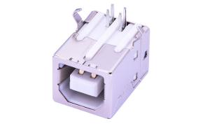China Copper Shell Usb Circuit Board Connector , High Transmission Micro Usb Type B Connector on sale