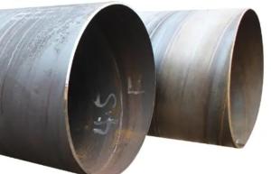 China Q235b Carbon Spiral Welded Tube Seamless Ms Spiral Pipe 219 - 630mm OD wholesale