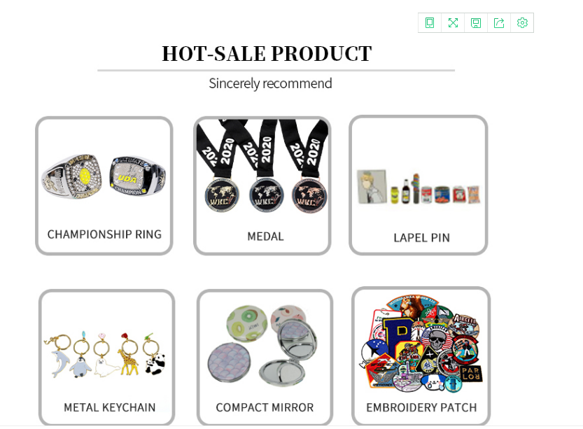hot sale office document accessories key ring personality creative car logo pendant metal keychain