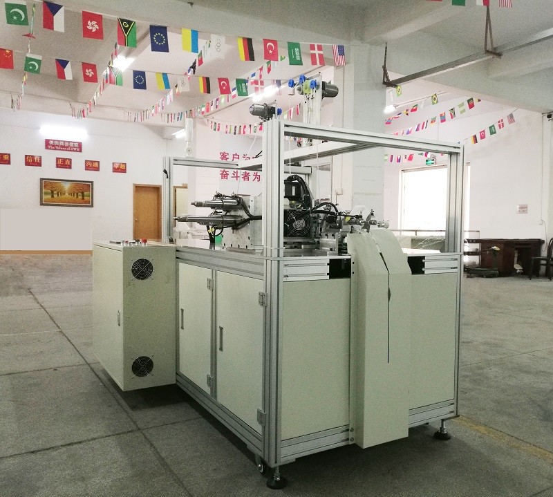 High Efficiency Face Mask Maker Machine / Pollution Mask Making Machine
