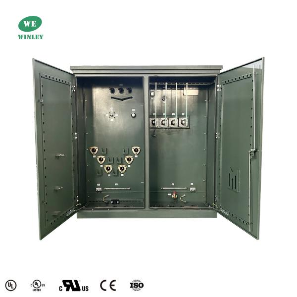 Quality 2500kva Three Phase Pad Mounted Transformer ANSI IEEE Standard Electric Power 12.47kv To 4160V for sale