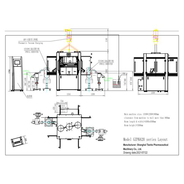 TIANHE Medicine, Foods,Chemical Tablet Full Automatic High Speed Tablet Press Machine