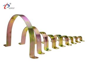 China Laser Printing 8 Inch 20mm Width Omega U Pipe Clamp wholesale