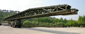 Flexibility 51m Large - Span Mechanized / Emergency Bridges / Single Suspension Bridge