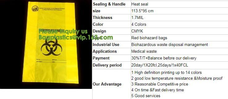 Biological Waste Disposal | Environmental Health & Safety,Aerohazard Biological Hazard Bag 240x160mm bagease bagplastics