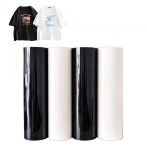 China Cold Peel Transparent Heat Transfer Film Easy To Apply For Clothing Logo wholesale