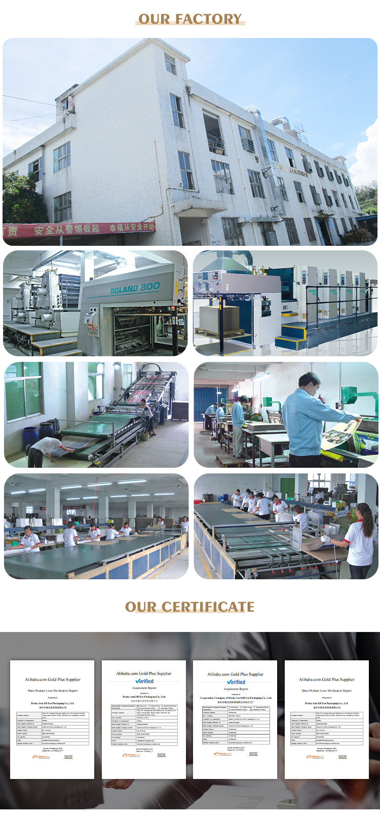 Water Bottle Custom Paper Packaging Box 157g C2S Paper Material 4C Printing