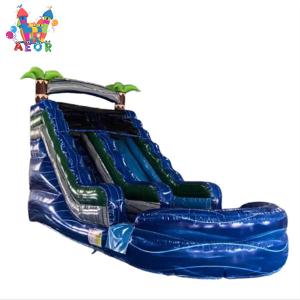 China Inflatable Water Slide With Detachable Pool For Sale Waterslide wholesale