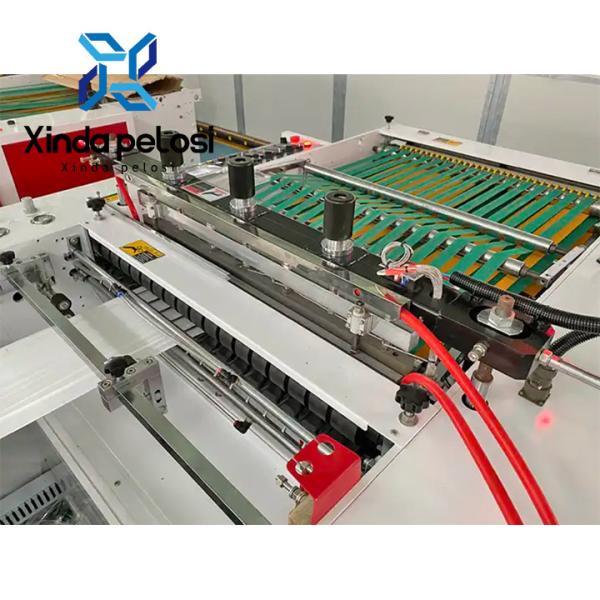 Adhesive Tape Side Sealing Courier Paper Bag Making Machine 2.2kw High Speed