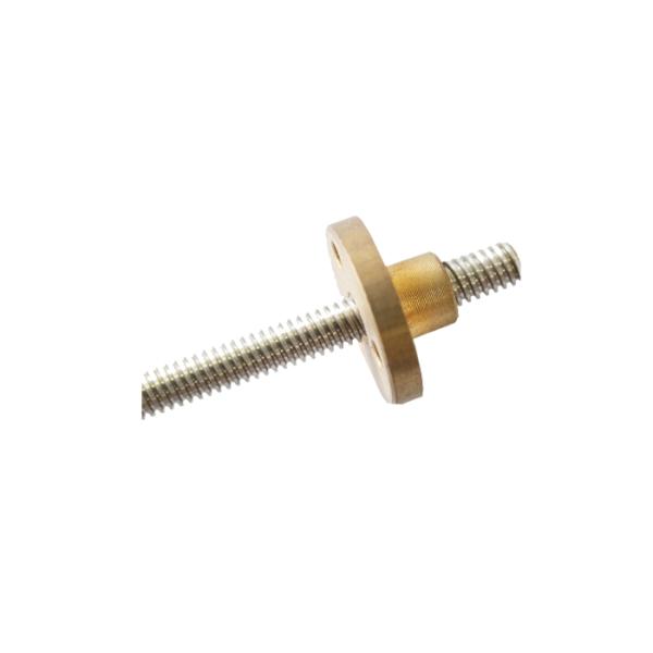 Full Tooth Head Trapezoidal Lead Screw And Nut Assembly 4.8 Performance Level Thread tolerance 4h