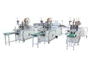 Fully Automatic Inside & Outside Earloop Surgical Mask Making Machine (1 body+3 earloop)