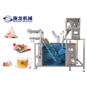 China Pyramid Shape Durable Tea Bag Machine SHIlong Nylon Triangle wholesale