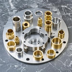 Precision Small CNC Machined Components With Tolerance ±0.01mm