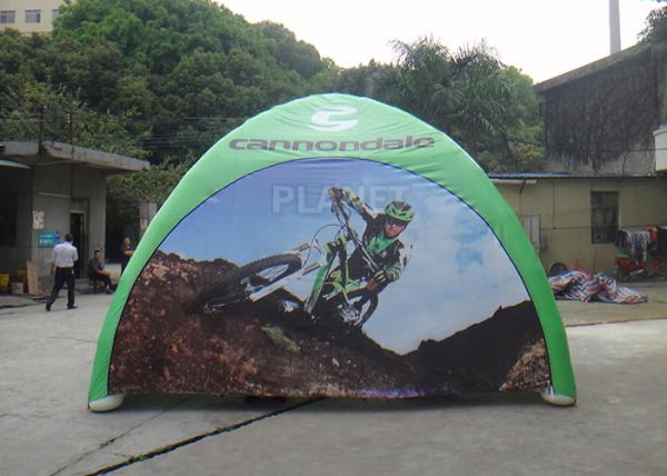 Quality Waterproof Advertising Inflatable Tent , Inflatable Spider Tent CE Approved for sale