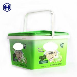 China Strong Reusable Small Square Plastic Containers Sturdy Scratch Resistant wholesale