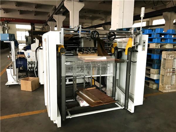Quality Flat And Satchel Bag Making Machine , Paper Bag Machine Long Working Life Time for sale