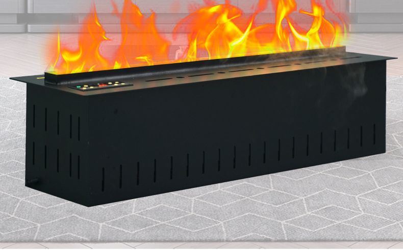 Decorative Home Electronic Simulation Flame Heating Fireplace Voice Control Fireplace
