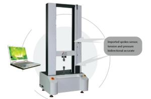 China Double column Computer Servo Tensile Compression Universal Testing Machine iPT-1136 wholesale
