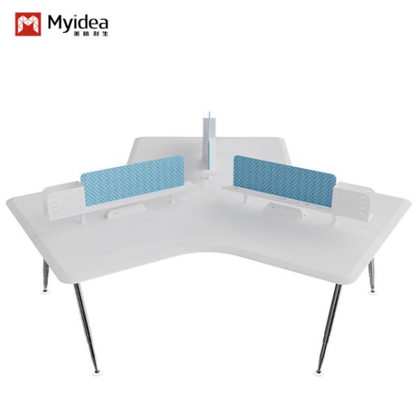Quality Support customization Minimalist Modern Screen Divider Workstation Office Employee Desk 6-Seater Extra Thick Custom-Made for sale