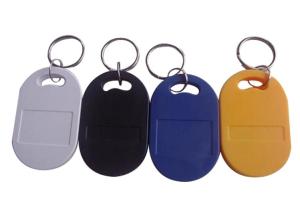 China ABS / PVC / PET RFID Key Fob 13.56MHz 125KHZ RFID Key Chain Custom wholesale