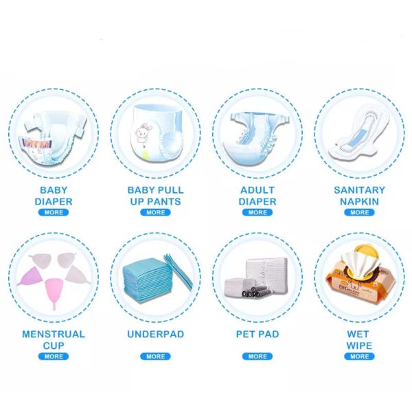 Soft Unisex Disposable Adult Diaper Pull Up Pants Anti Leak Breathable