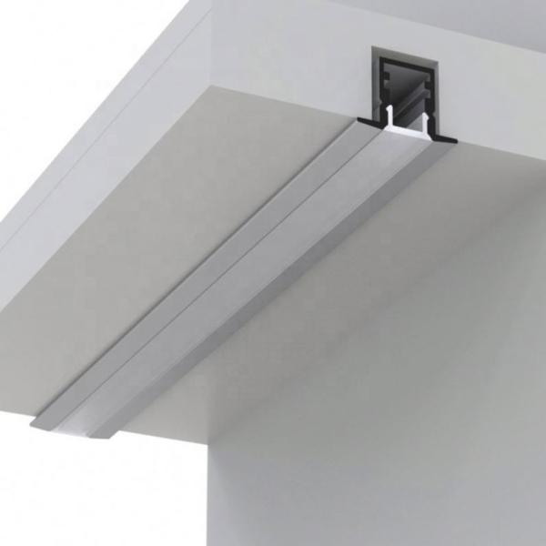 Profiles Aluminium Extrusion For LED Strip Lighting Square Anodized