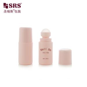 China RPPC-60ML Injection Blowing Custom PP PCR Plastic Roller Ball Bottle For Body Gel Applicator wholesale