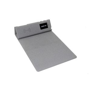 China Multifunctional Foldable PU Leather Wireless Charging Mouse Pad Rectangle wholesale