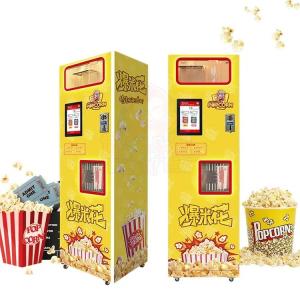 China Customized Commercial Popcorn Machine Automatic Popcorn Vending Machine Hot Air Popcorn Making Machine for Cinema Mall wholesale