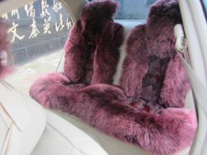 China Universal Lambswool Sheepskin Car Seat Cushion Covers wholesale