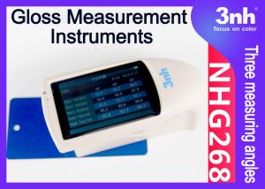 China Handheld Gloss Measurement Instruments NHG268 Multi Angle Gloss Tester for Furniture Paint Ceramic wholesale