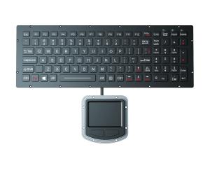 China Rugged Military Keyboard For Critical Military Standards With Touchpad And Backlight wholesale