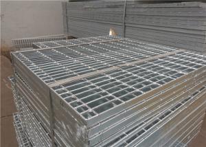 Q235 Carbon Steel Platform Steel Grating Galvanized Serrated Square Shape