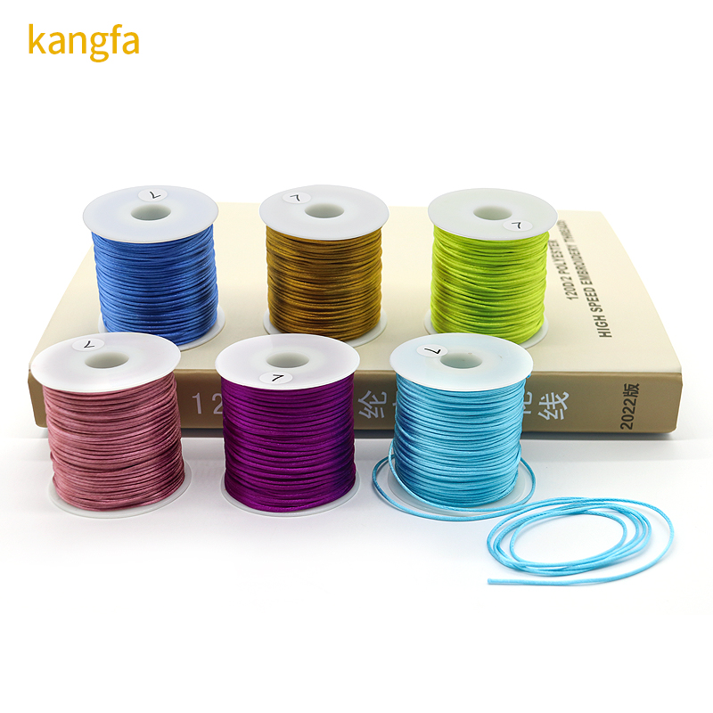 80m Nylon Cord 0.4mm Rope Bracelet String DIY Macrame Line for Nylon Thread Bracelets