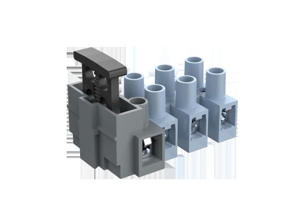 Quality Grey JL801 Terminal Block Connector 50U" NI E484895 Feed Through Terminal Block for sale