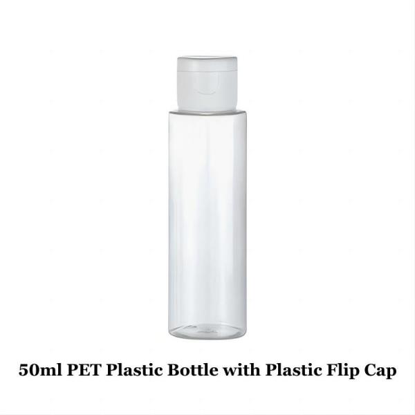 15ml 30ml 35ml 40ml 50ml PET Plastic Bottles Screen Printing and Pump Sprayers or Caps