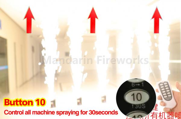 600W Wedding Cold Sparkler Machine 5.5kg For Dj Party Event