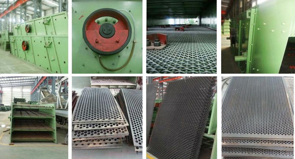 High Efficiency Circular Vibrating Screen 1-5 Layers 1 Year Warranty