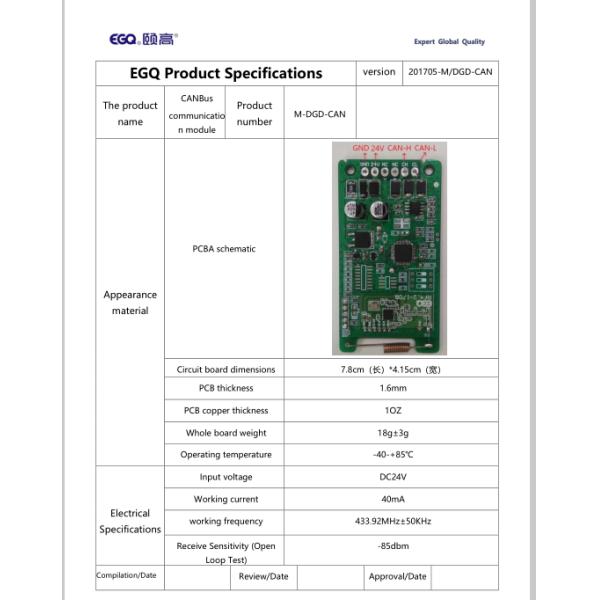 Protocol 1939 Format Tire Pressure Monitoring System CAN Standard