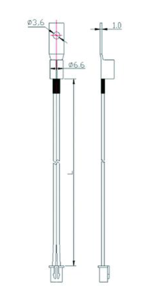 Ntc Thermistor Temperature Sensor Temperature Control Module For Lithium Battery