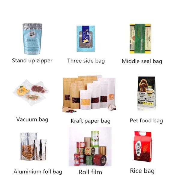 Breathable And Customizable Transparent Zipper Composite Packing Bag
