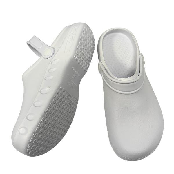 Quality White Different Size Sterile Cleanroom EVA Slipper Non Slip for sale