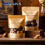 Eco-Friendly Custom Digital Print Stand-Up Mylar Pouches With Resealable Zipper
