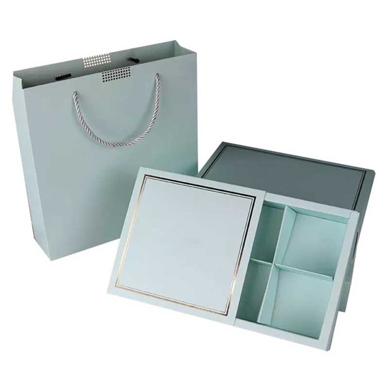 Drawer Style Macaron Chocolate Gift Box Packaging Duplex Paper