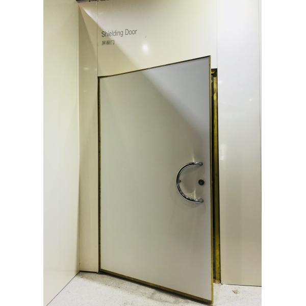 4ft X 8ft RF Shielded Doors Brass Mesh Cabinet Installation Pneumatic Copper Metal