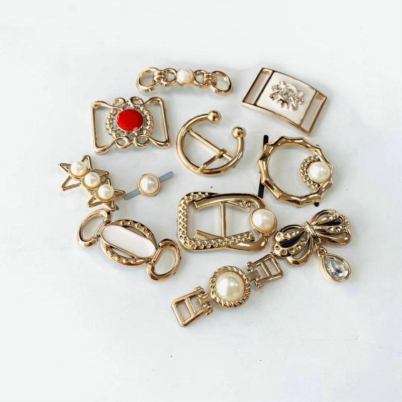 2021garment accessory rhinestone decoration plastic rivet for women shoes