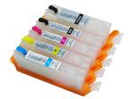 100ml / Piece Plastic Compatible Printer Ink Cartridges Refillded Canon