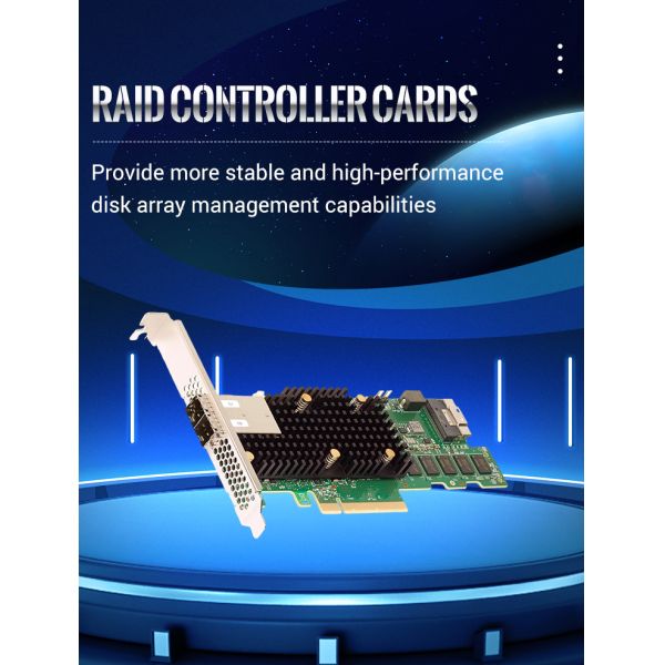 Broadcom 9300-8E 12Gb/s Dual Port PCIe 3.0 RAID Card